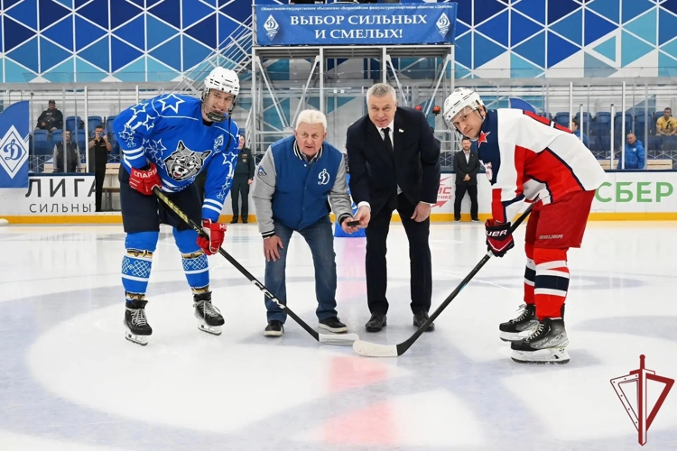 Сборная Росгвардии завоевала Кубок «Динамо» на всероссийском турнире по хоккею