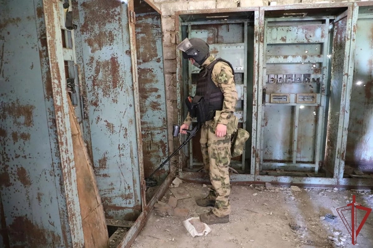 В ЛНР росгвардейцы обнаружили и уничтожили взрывоопасные предметы