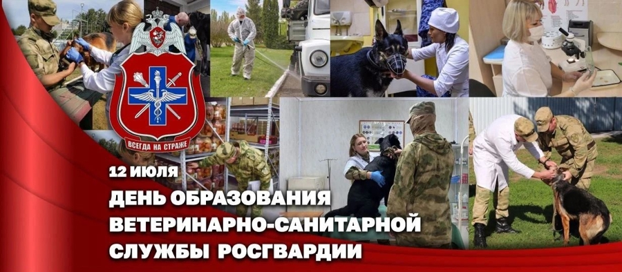 Заместитель директора Росгвардии Герой России генерал-полковник Алексей Кузьменков поздравил специалистов ветеринарно-санитарной службы с годовщиной образования
