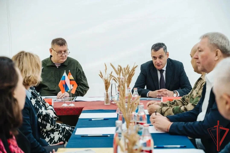 Дан старт строительству Курского президентского кадетского училища Росгвардии имени Героя России Марата Тибилова (видео)