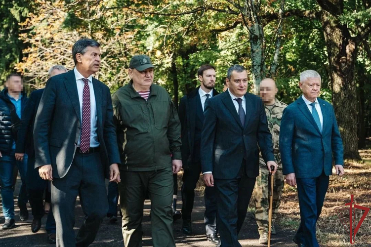 Дан старт строительству Курского президентского кадетского училища Росгвардии имени Героя России Марата Тибилова (видео)