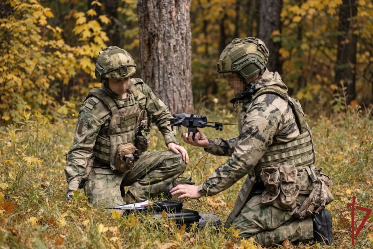 Росгвардейцы уничтожили полевой склад с военно-техническим имуществом ВСУ (видео)