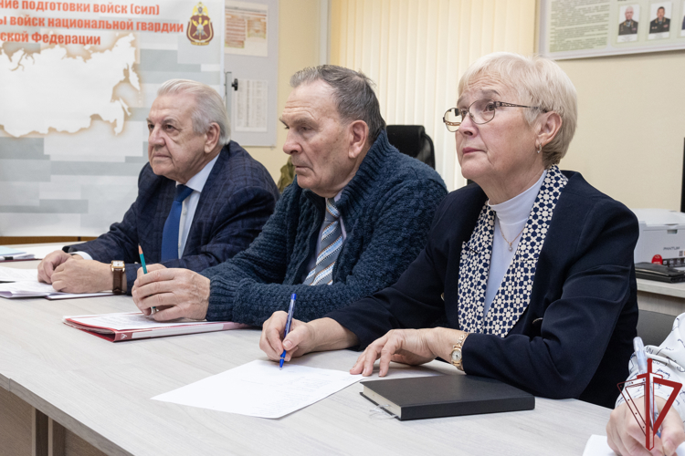 В Росгвардии состоялось заседание Совета ветеранов
